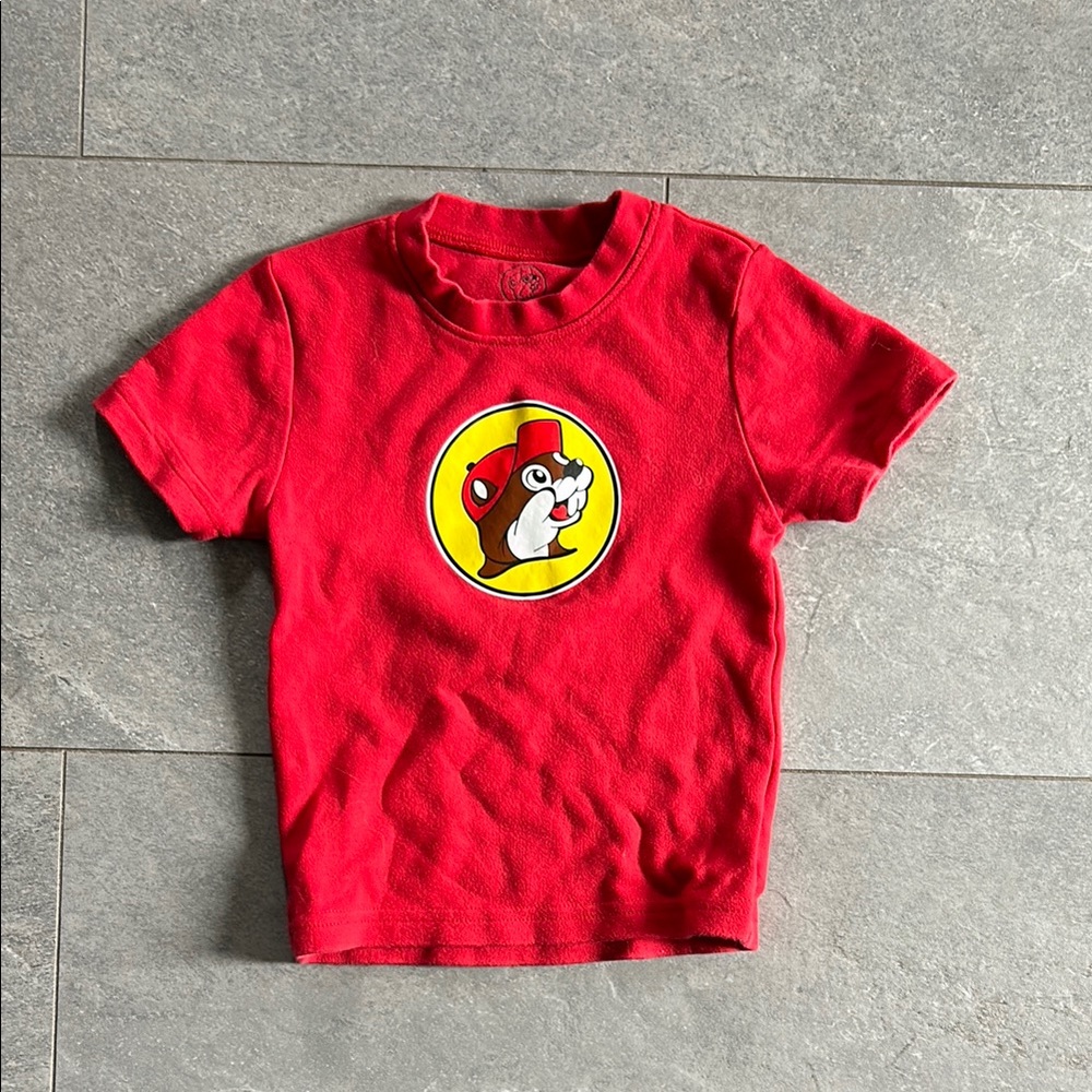 Buccee’s Kids Red Graphic T-Shirt iykyk